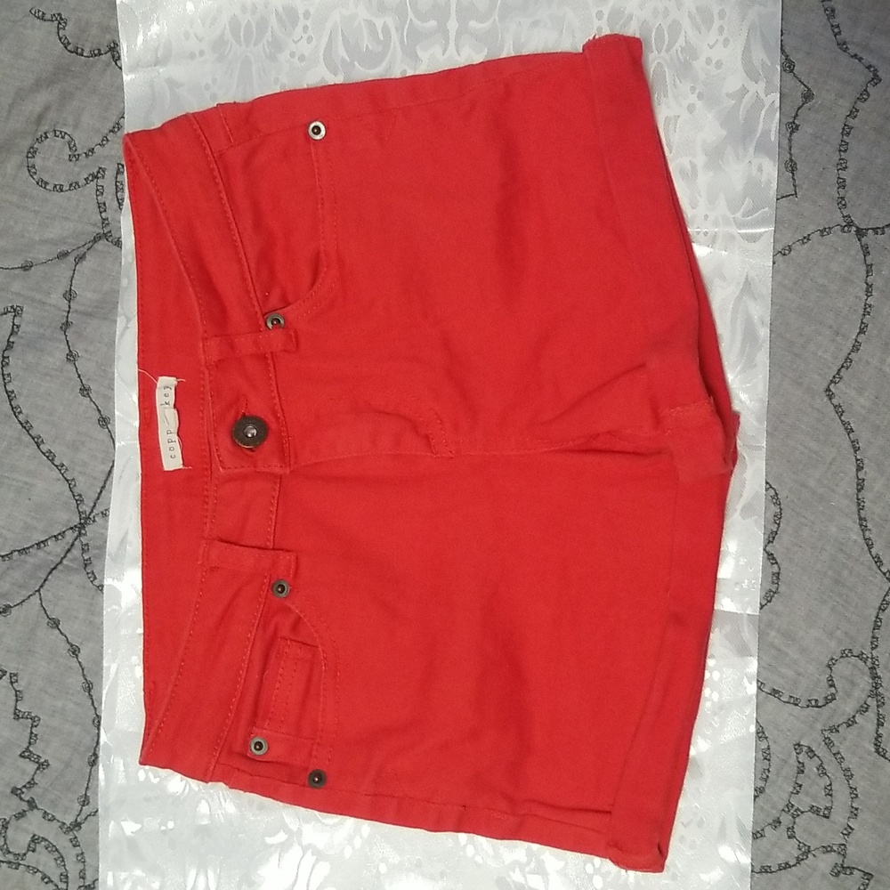 Copper Key Red Shorts